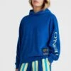ONeill Brights Terry Hoodie | Princess Blue 2 ONeill Brights Terry Hoodie | Princess Blue -ONeill Fashion Shop 1750072 15045 01 MODEL