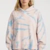 ONeill Women Of The Wave Hoodie | Pink Tie Dye -ONeill Fashion Shop 1750091 34014 01 MODEL