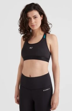 ONeill Active Sport Top | Black Out Colour Block