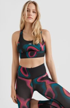 ONeill Yoga Sport Top | Black Heat Map