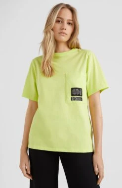 ONeill Progressive Graphic T-Shirt | Pyranine Yellow