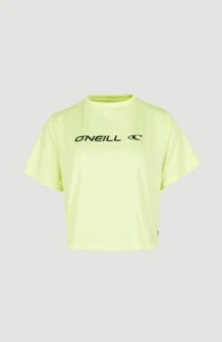 ONeill Rutile Cropped T-Shirt | Sunny Lime -ONeill Fashion Shop 1850071 12014 10 PACK