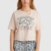 ONeill Stream T-Shirt | Peach Whip -ONeill Fashion Shop 1850072 14021 01 MODEL