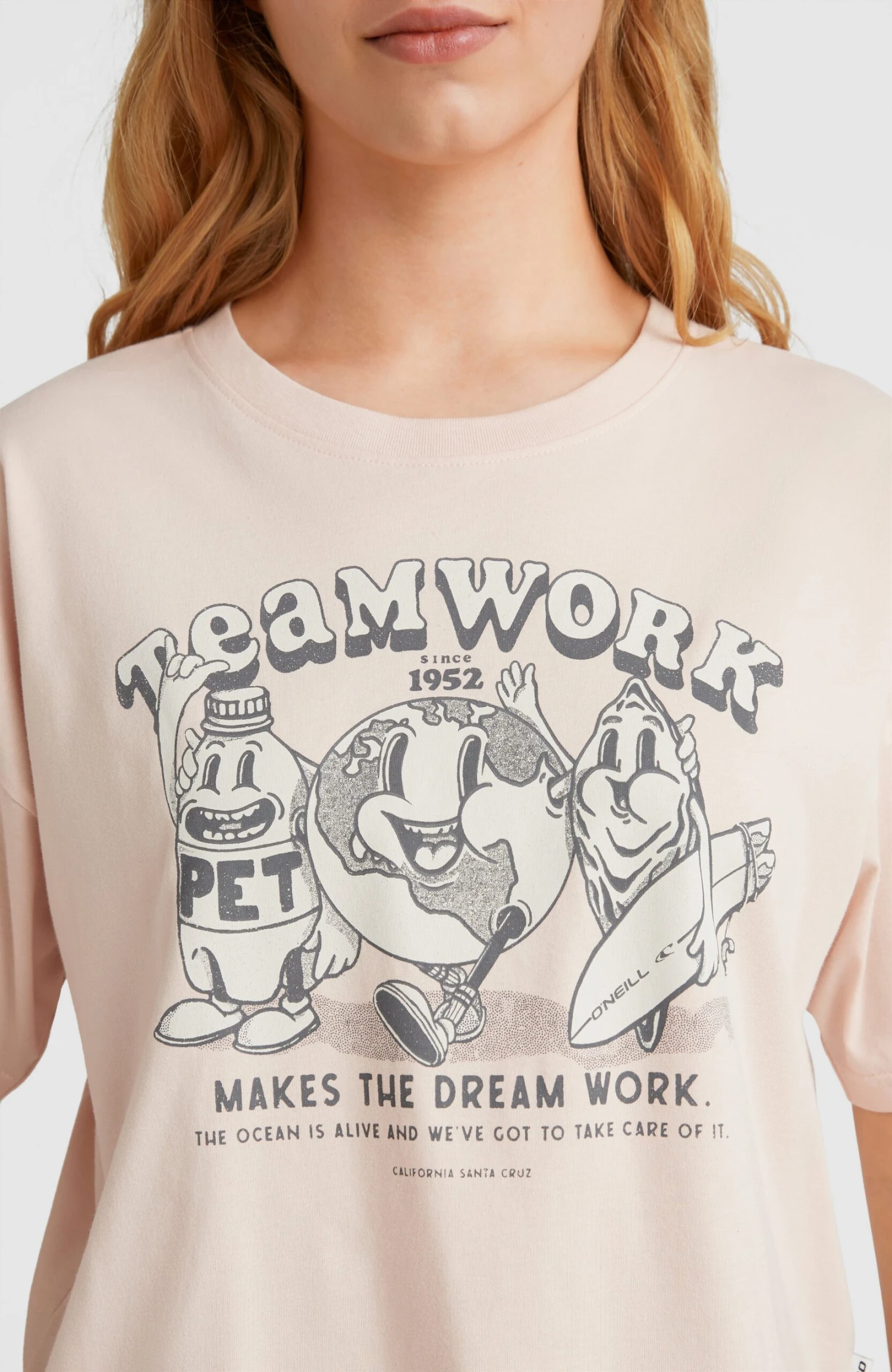 ONeill Stream T-Shirt | Peach Whip 4 ONeill Stream T-Shirt | Peach Whip - Image 2