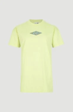 ONeill Limbo Graphic Long T-Shirt | Sunny Lime -ONeill Fashion Shop 1850080 12014 10 PACK