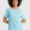 ONeill Seamount T-Shirt | Blue Topaz -ONeill Fashion Shop 1850085 15044 01 MODEL