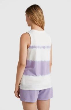 ONeill Women Of The Wave Tanktop | Purple Tie Dye -ONeill Fashion Shop 1850086 34519 03 MODEL