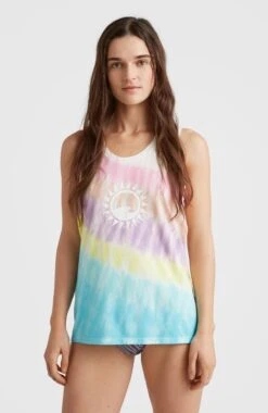 ONeill Women Of The Wave Tanktop | Blue Tie Dye