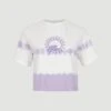 ONeill Women Of The Wave Cropped T-Shirt | Purple Tie Dye
