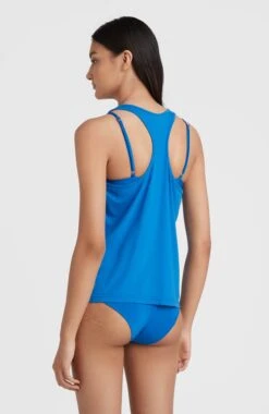 ONeill Connective Graphic Tanktop | Princess Blue -ONeill Fashion Shop 1850088 15045 04 MODEL