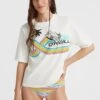 ONeill Connective Graphic T-Shirt | Snow White -ONeill Fashion Shop 1850089 11010 01 MODEL