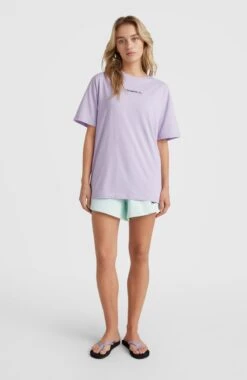 ONeill Future Surf Loose Long T-Shirt | Purple Rose 11 ONeill Future Surf Loose Long T-Shirt | Purple Rose -ONeill Fashion Shop 1850096 14513 04 MODEL