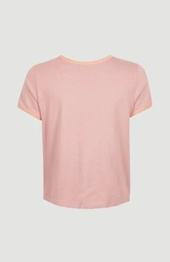 ONeill Marri Ringer T-Shirt | Ash Rose -ONeill Fashion Shop 1850098 14023 11 PACK