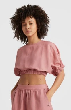 ONeill Tidda Woven Top | Ash Rose