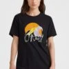 ONeill Luano Graphic T-Shirt | Black Out 2 ONeill Luano Graphic T-Shirt | Black Out -ONeill Fashion Shop 1850104 19010 01 MODEL