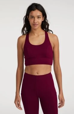 ONeill O'Neill TRVLR Series Rib Sports Top | Windsor Wine Colour Block