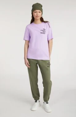 ONeill Future Surf Society T-Shirt | Purple Rose -ONeill Fashion Shop 1850128 14513 04 MODEL