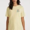 ONeill Allora Graphic T-Shirt | Muslin -ONeill Fashion Shop 1850130 17518 01 MODEL