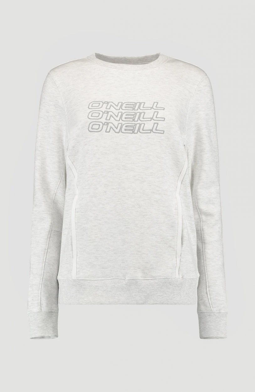 ONeill O'Neill Triple Stack Crew Sweatshirt | White Melee 4 ONeill O'Neill Triple Stack Crew Sweatshirt | White Melee - Image 2