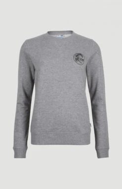 ONeill Circle Surfer Crew Sweatshirt | Silver Melee -ONeill Fashion Shop N1750002 18013 10 PACK